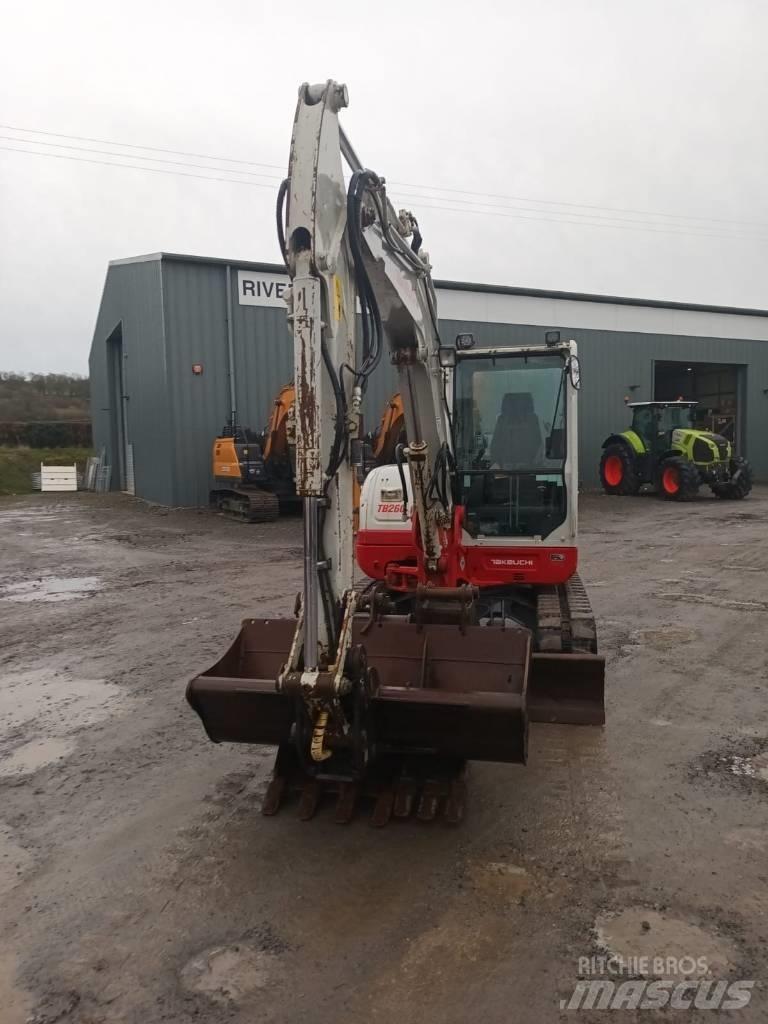 Takeuchi TB 260 Mini rýpadlá < 7t