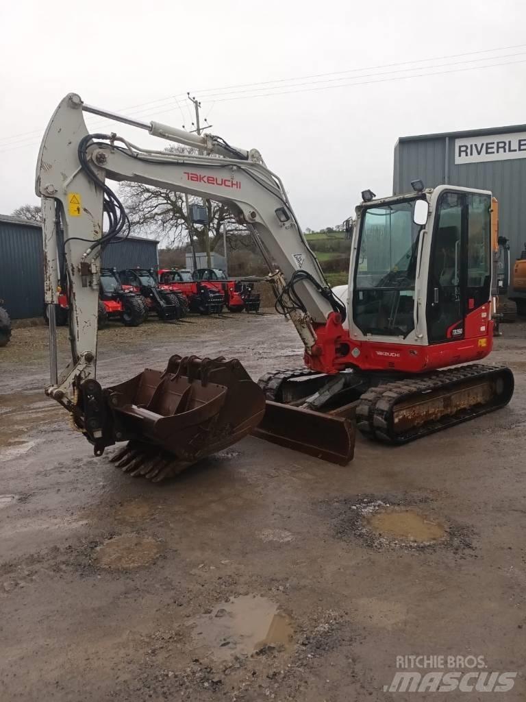 Takeuchi TB 260 Mini rýpadlá < 7t