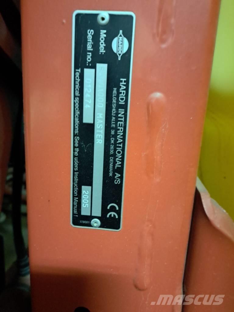 Hardi Master 1200 Nesené postrekovače