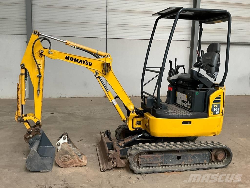 Komatsu PC 14 R-3HS Mini rýpadlá < 7t