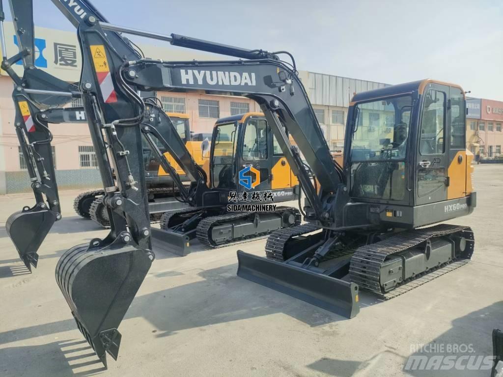 Hyundai HX60Pro Mini rýpadlá < 7t