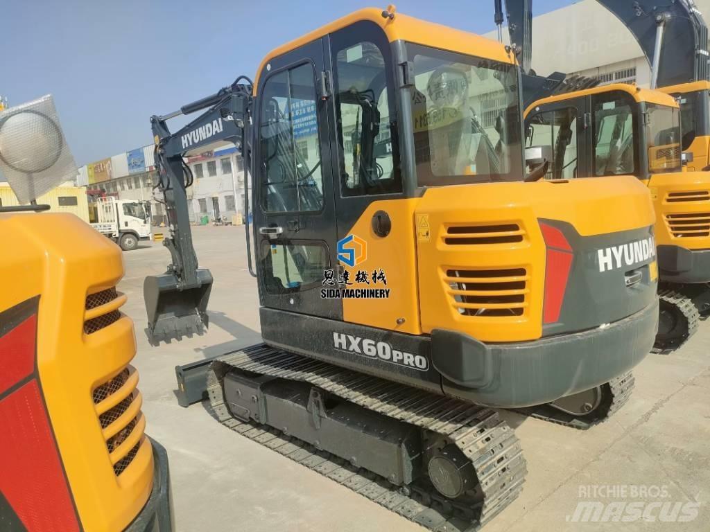 Hyundai HX60Pro Mini rýpadlá < 7t