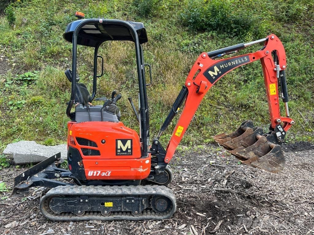 Kubota U 17-3 Mini rýpadlá < 7t