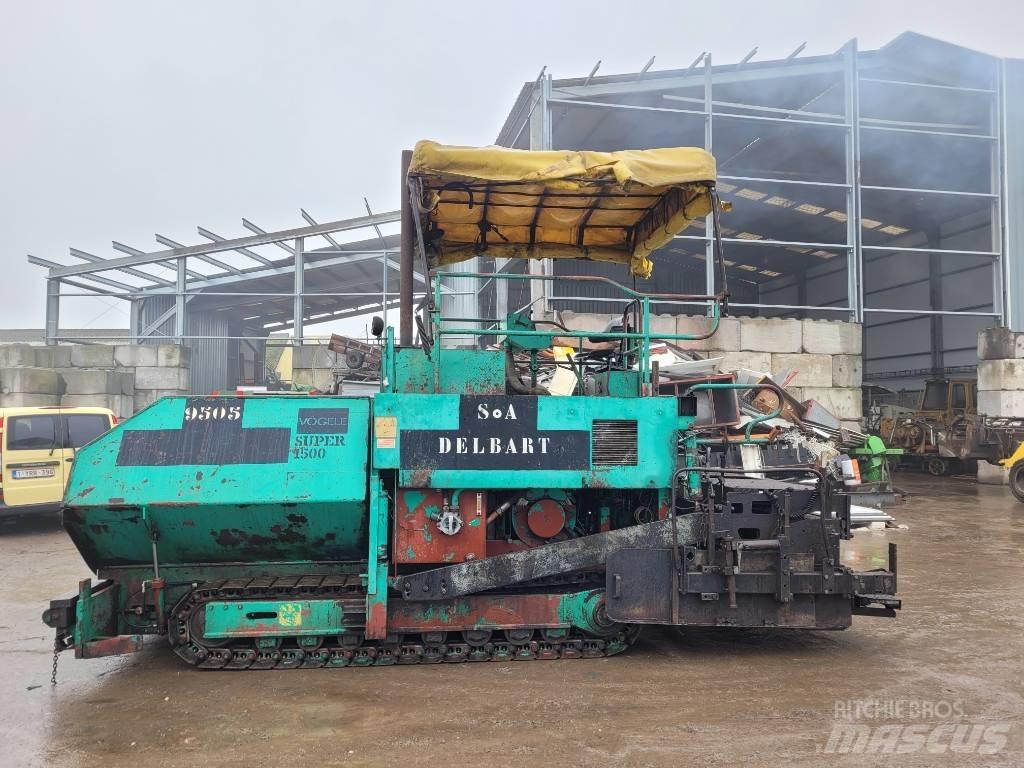 Vögele Super 1500 Finišéry