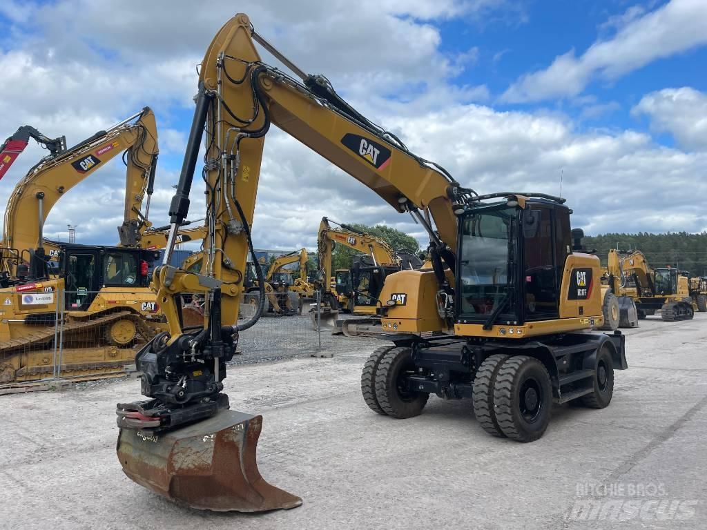 CAT M317F Kolesové rýpadlá