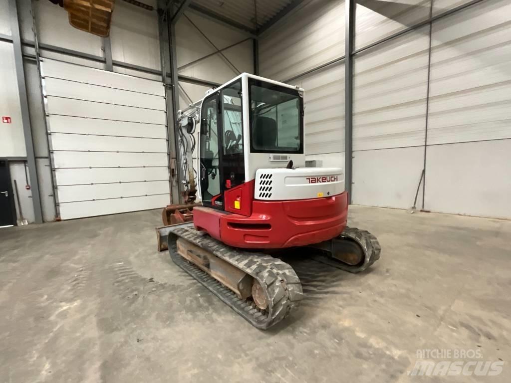 Takeuchi TB 280 FR Midi rýpadlá 7 t - 12 t