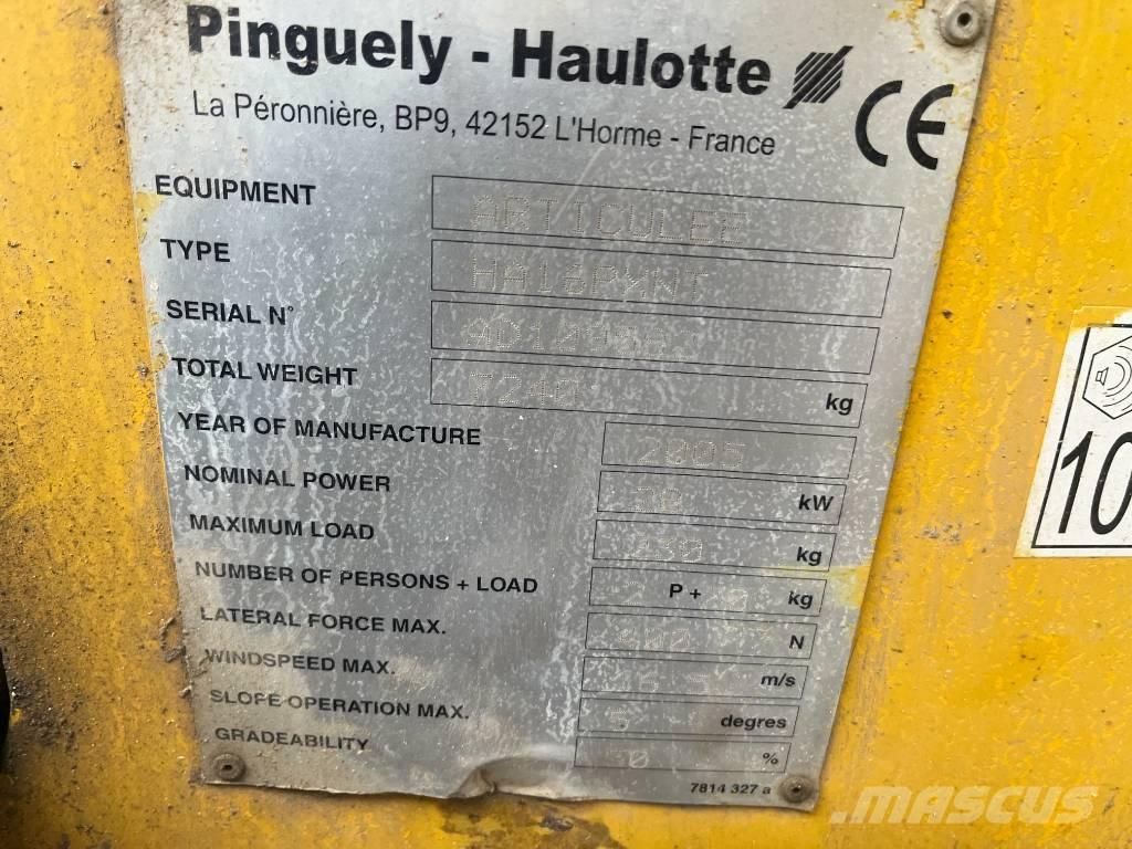 Haulotte HA 16 PX NT Kĺbové plošiny