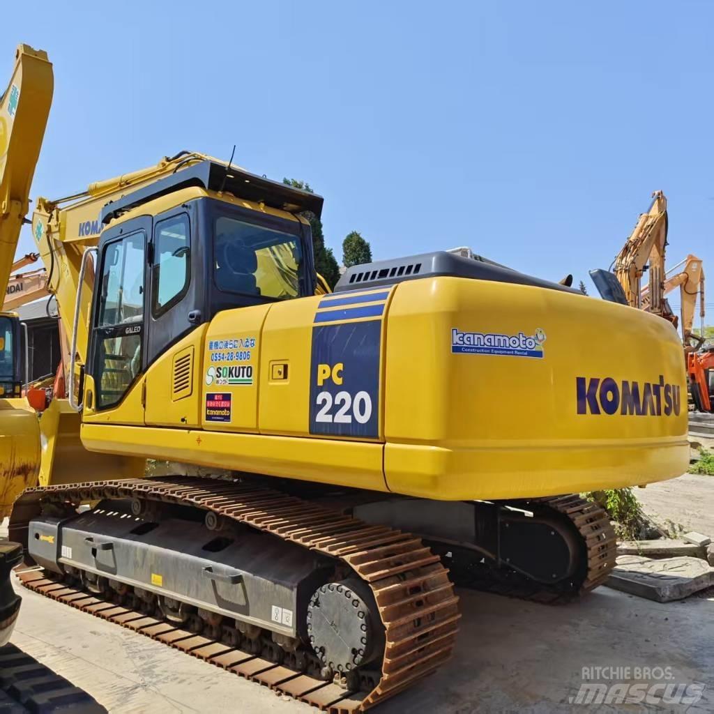 Komatsu PC 220 Pásové rýpadlá