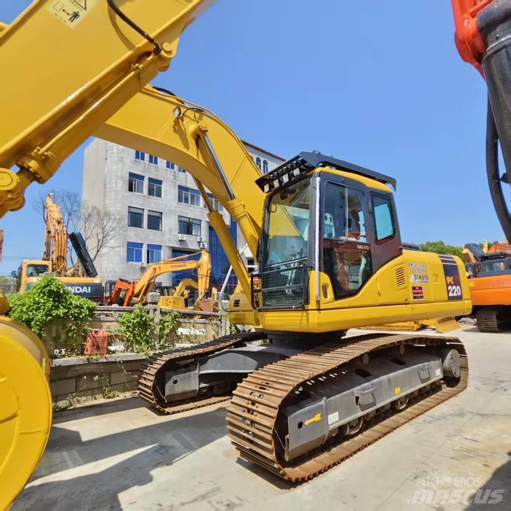 Komatsu PC 220 Pásové rýpadlá