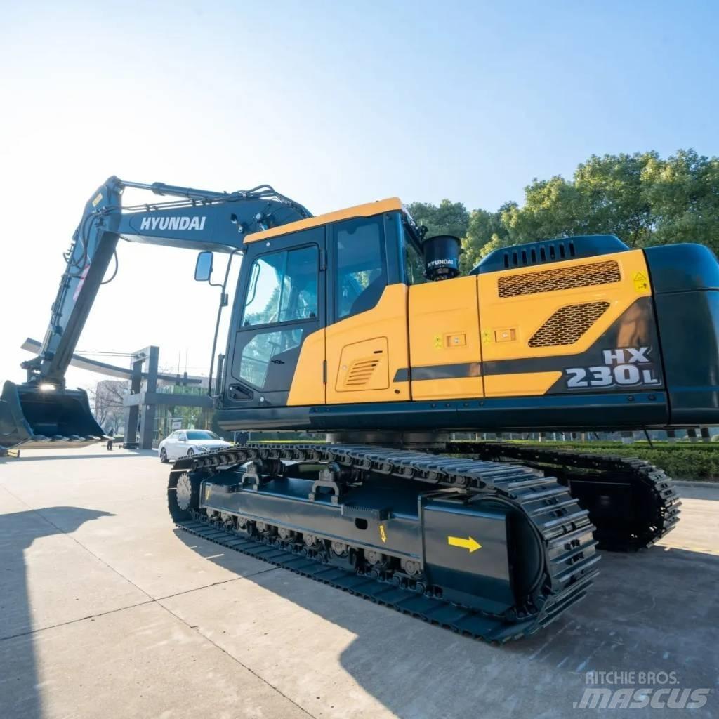Hyundai HX230 Pásové rýpadlá