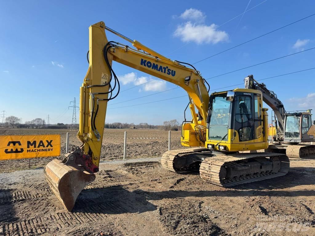 Komatsu PC 138 Pásové rýpadlá