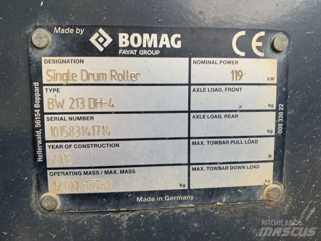 Bomag BW 213 D H-4 Ťahačové valce