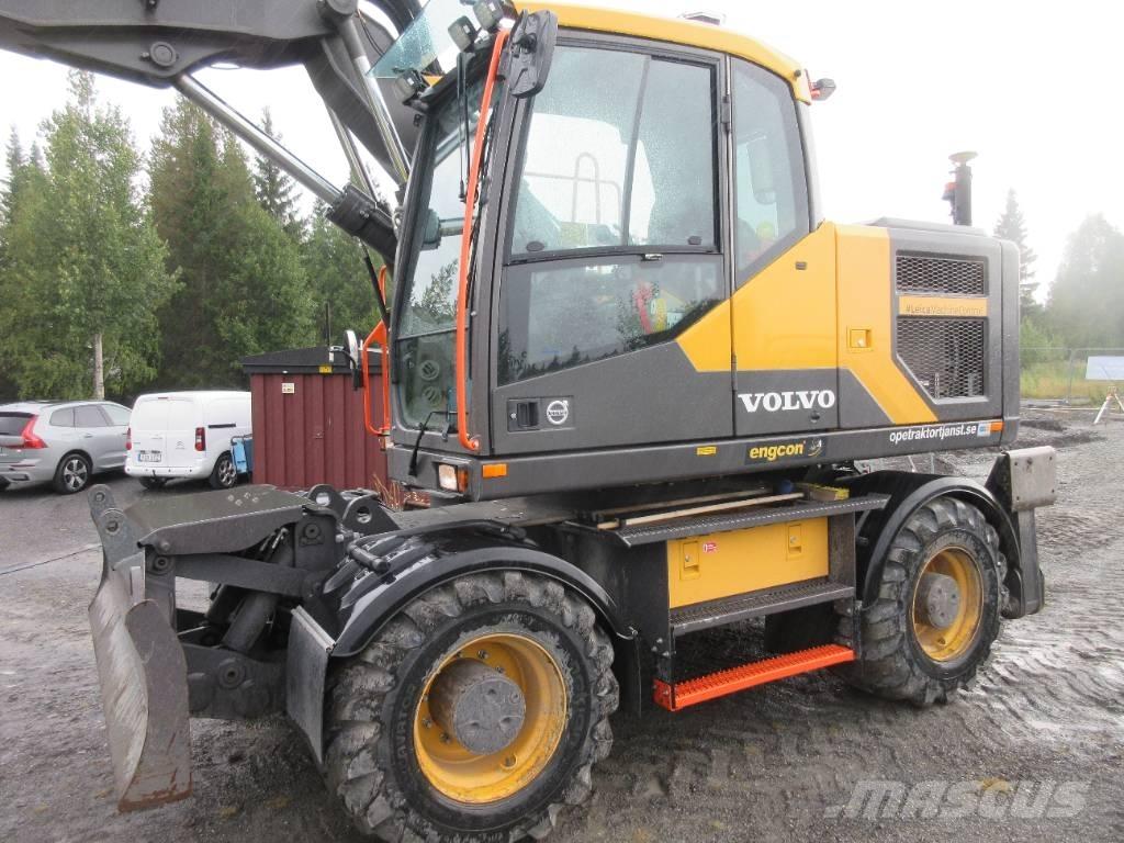 Volvo EW 160 E Kolesové rýpadlá