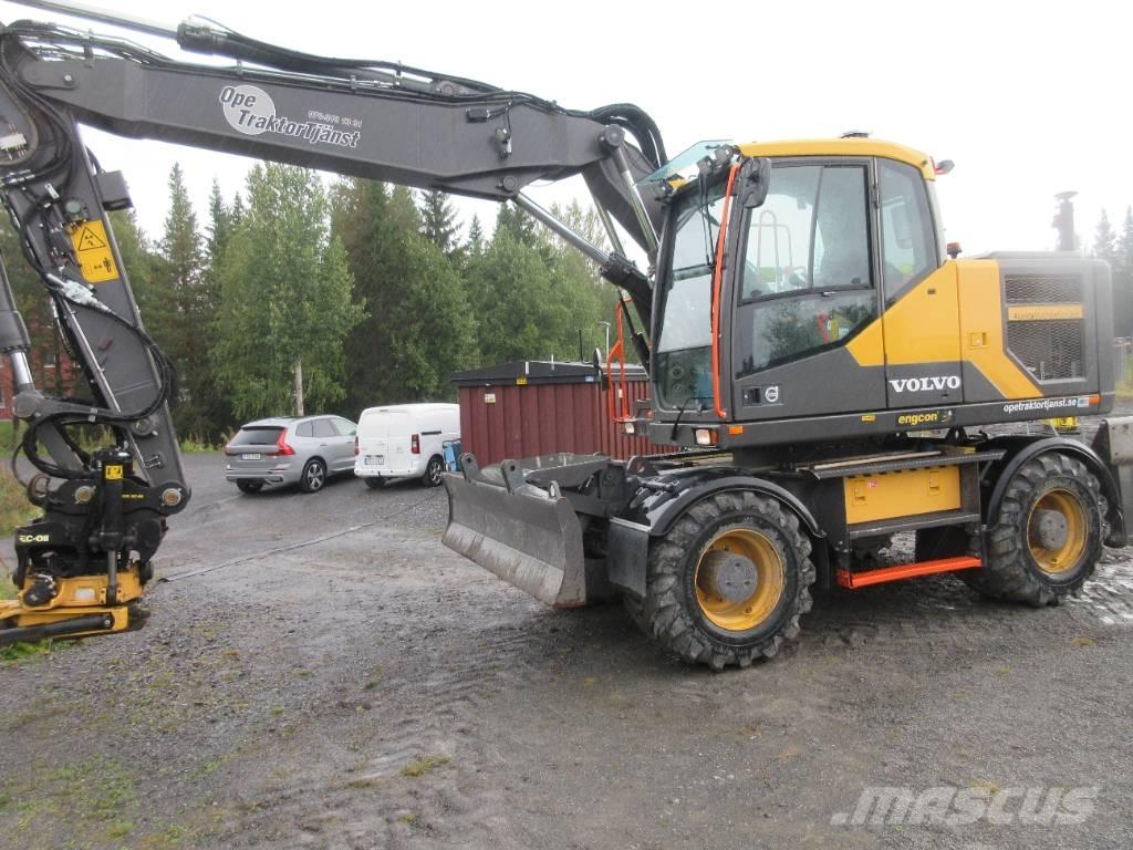 Volvo EW 160 E Kolesové rýpadlá