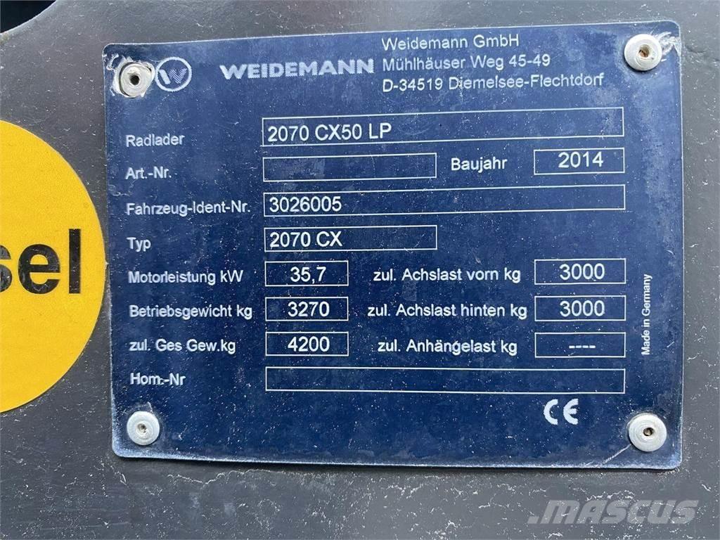 Weidemann 2070 Viacúčelové nakladače