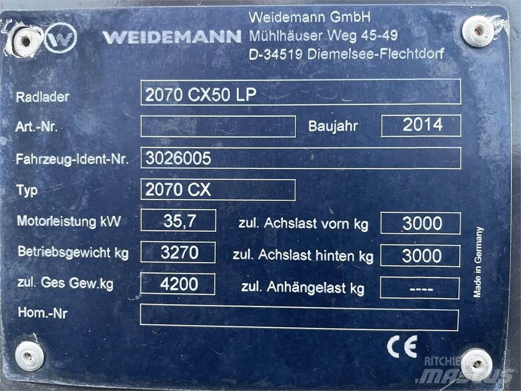 Weidemann 2070 Viacúčelové nakladače