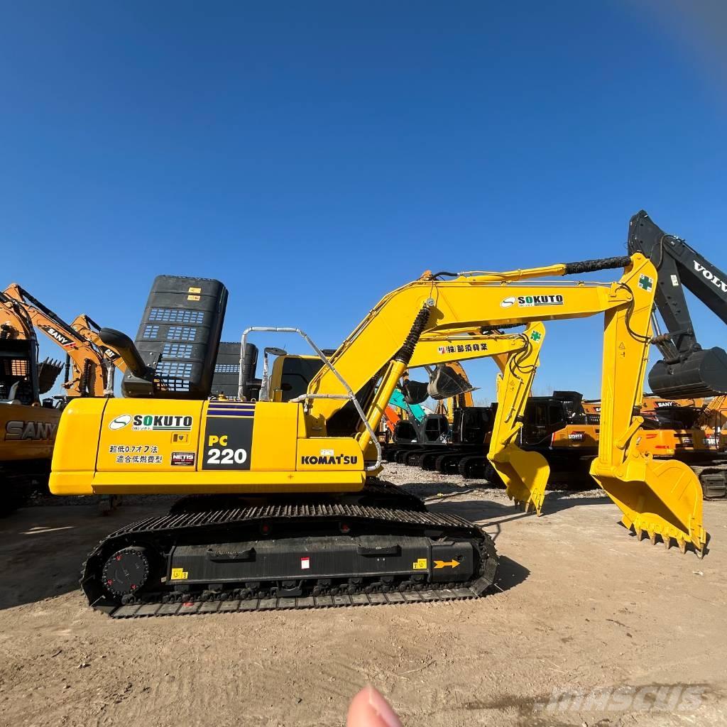 Komatsu PC 220 Pásové rýpadlá