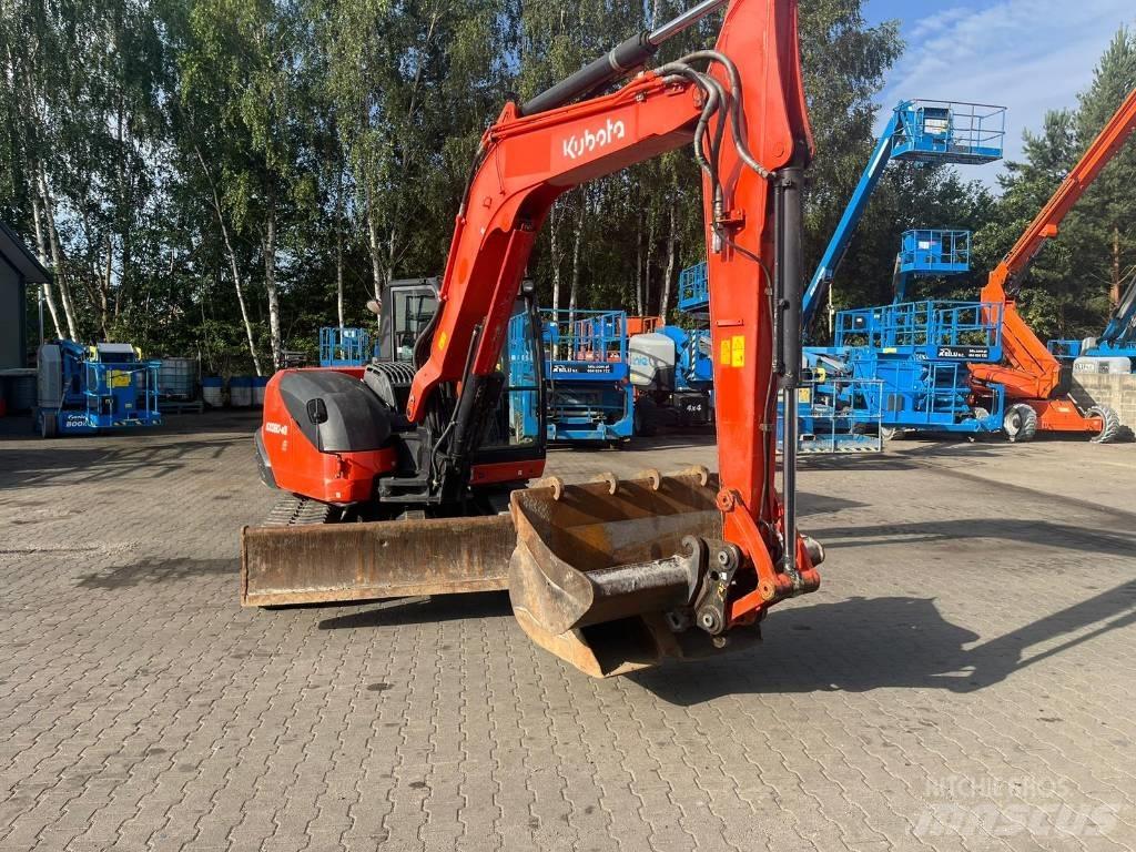 Kubota KX 080-4 Midi rýpadlá 7 t - 12 t