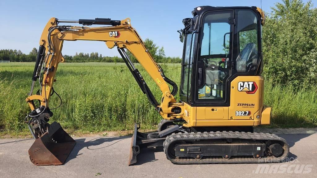 CAT 302.7 DCR 07A Mini rýpadlá < 7t