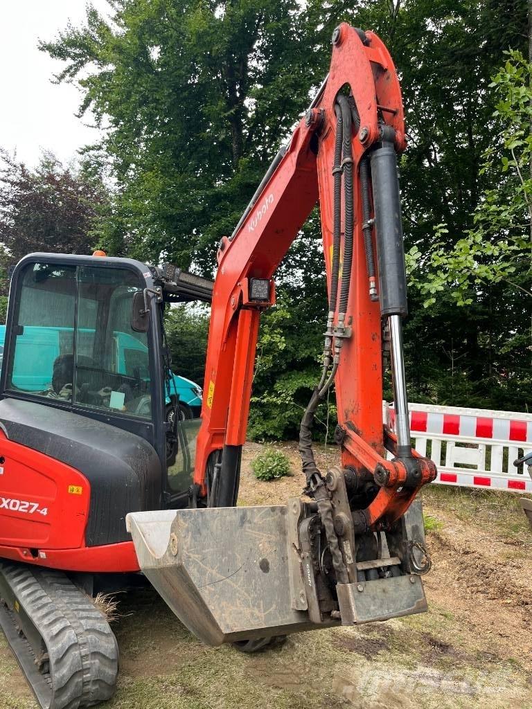 Kubota KX 027-4 Mini rýpadlá < 7t