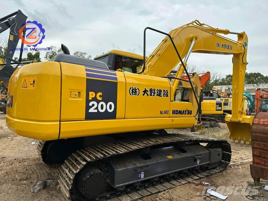 Komatsu PC 200-7L Pásové rýpadlá