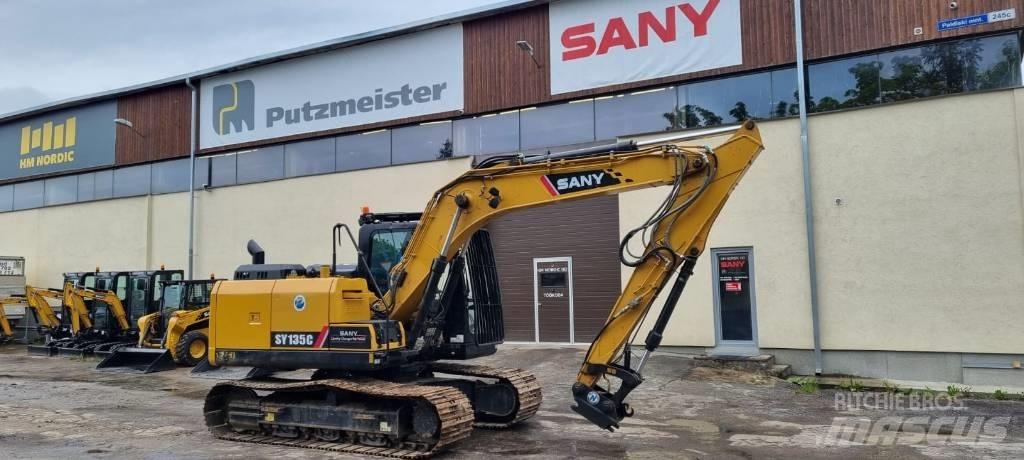 Sany SY 135 C Pásové rýpadlá