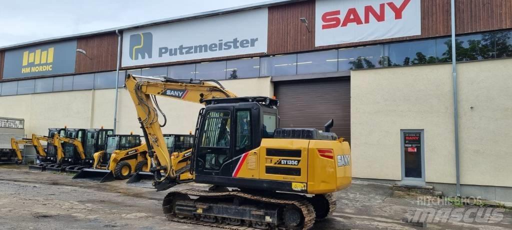 Sany SY 135 C Pásové rýpadlá