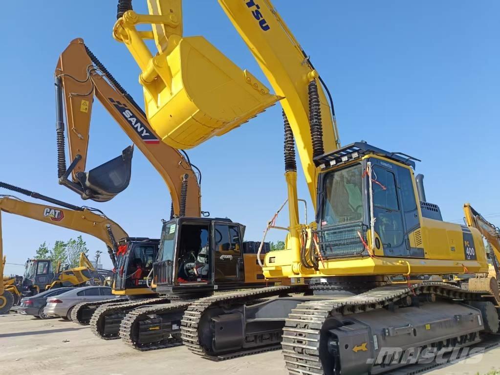 Komatsu PC 400 Pásové rýpadlá