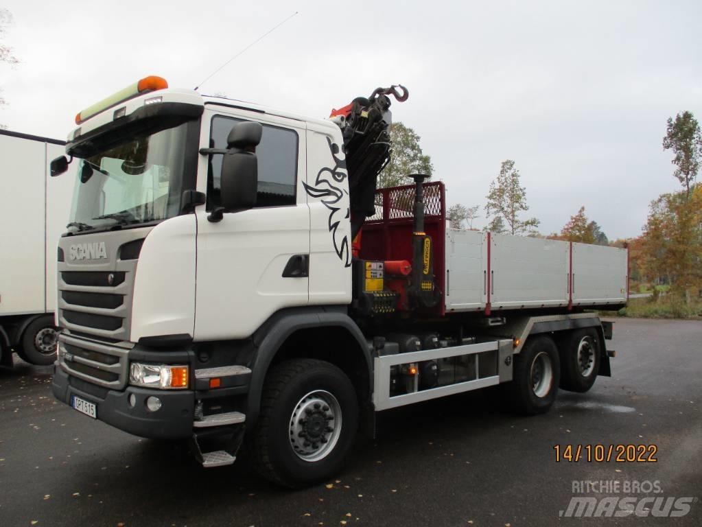 Scania G490cb6x4*4 Autožeriavy, hydraulické ruky