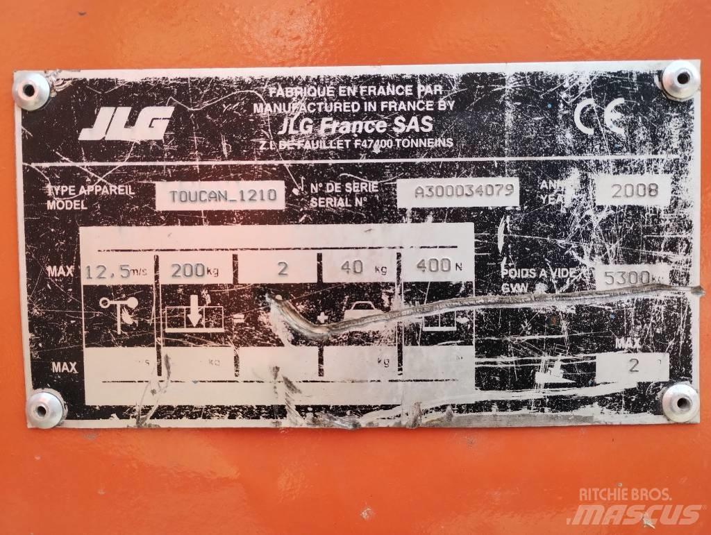 JLG Toucan 1210 Vertikálne stĺpové výťahy
