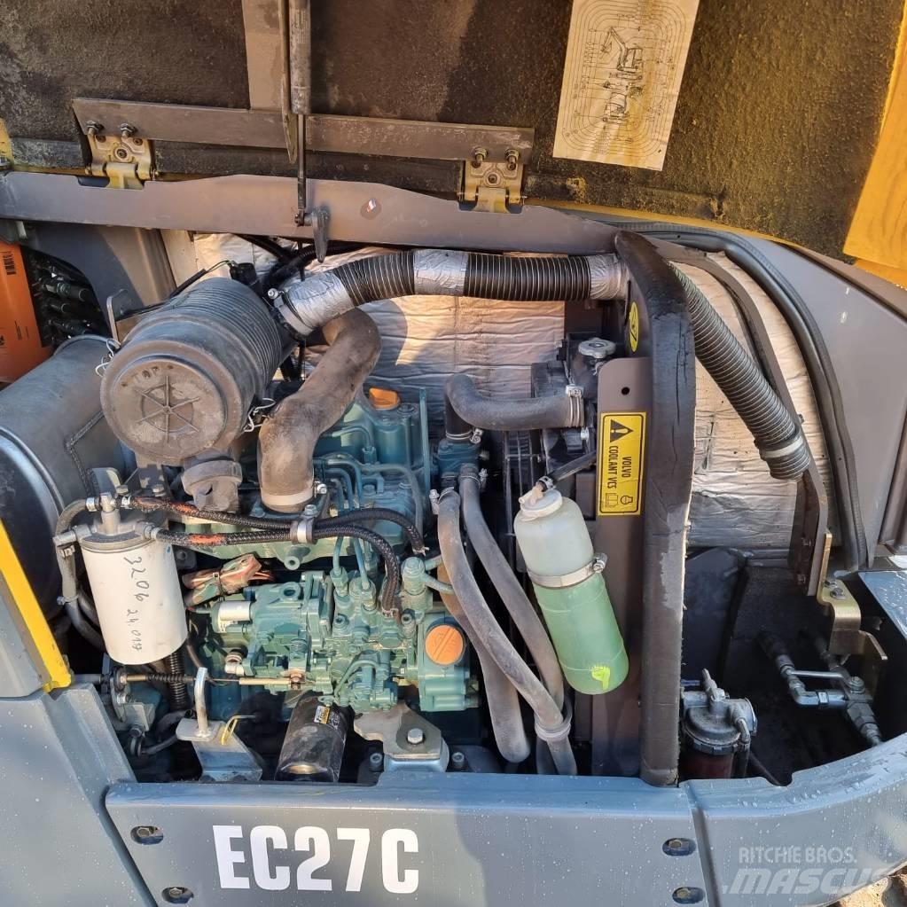 Volvo EC 27 C Mini rýpadlá < 7t