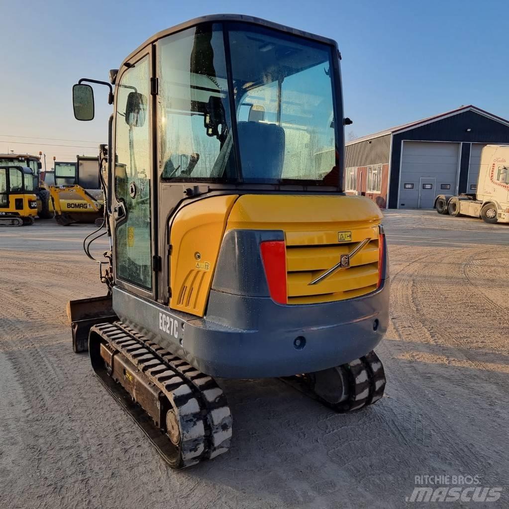 Volvo EC 27 C Mini rýpadlá < 7t