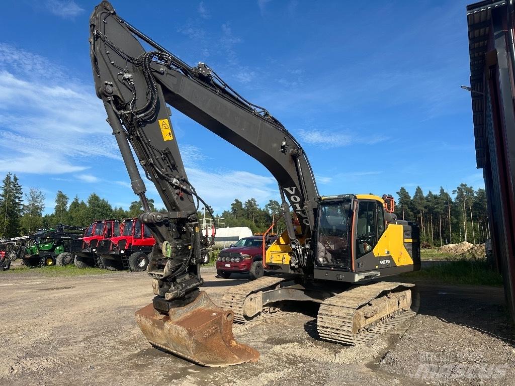 Volvo EC 250 EL Pásové rýpadlá