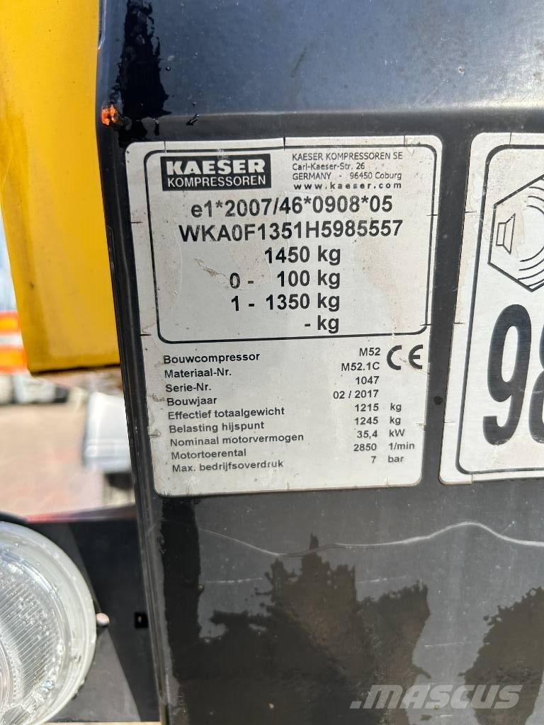 Kaeser M 52 Kompresory