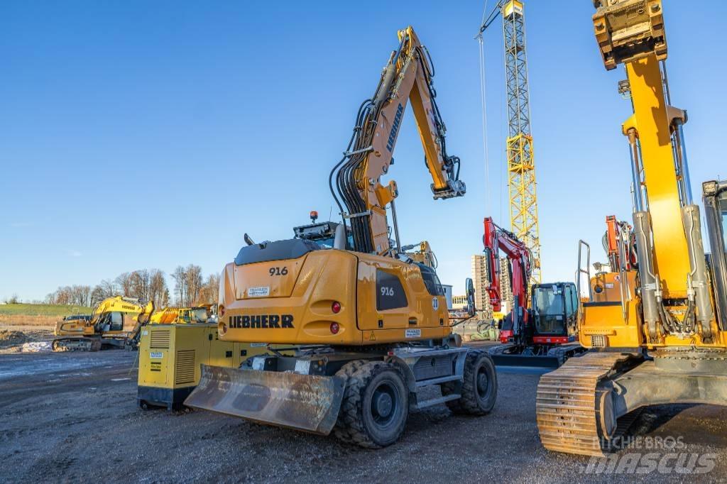 Liebherr A 916 Kolesové rýpadlá