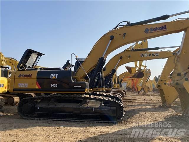 CAT 340D Pásové rýpadlá