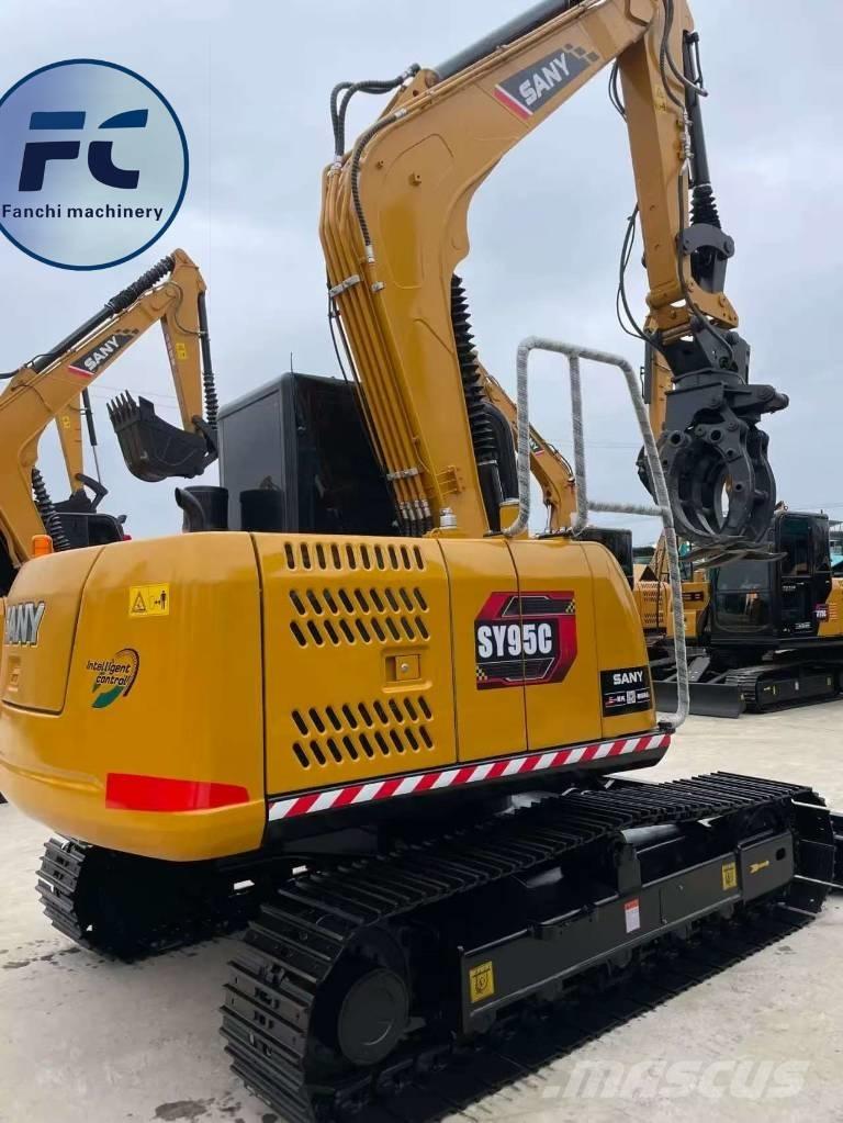 Sany SY 95 C Pásové rýpadlá
