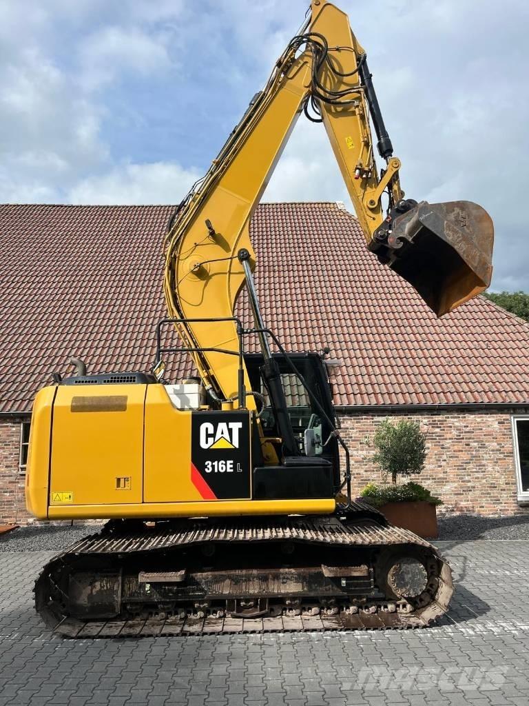 CAT 316 EL Pásové rýpadlá