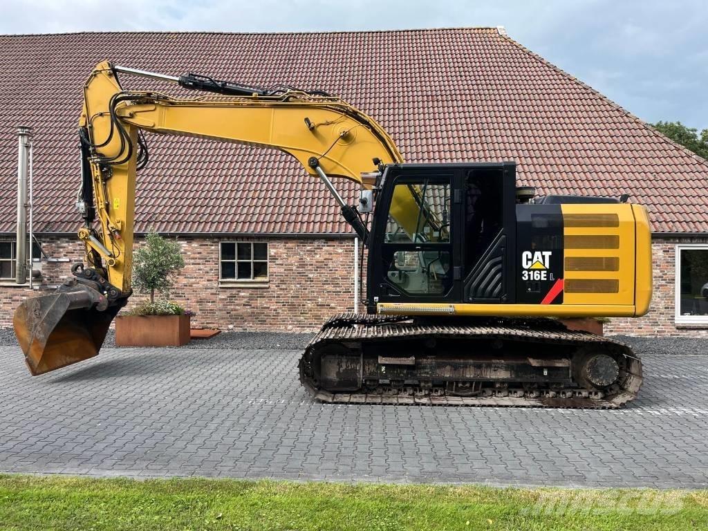 CAT 316 EL Pásové rýpadlá