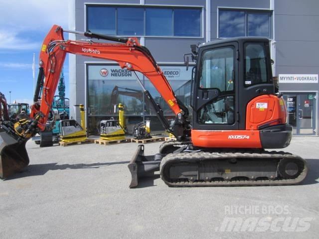 Kubota KX 057-4 Mini rýpadlá < 7t