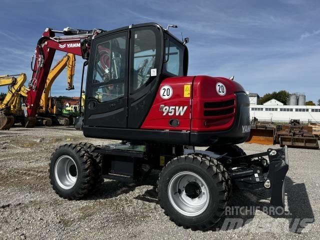 Yanmar B 95W Kolesové rýpadlá