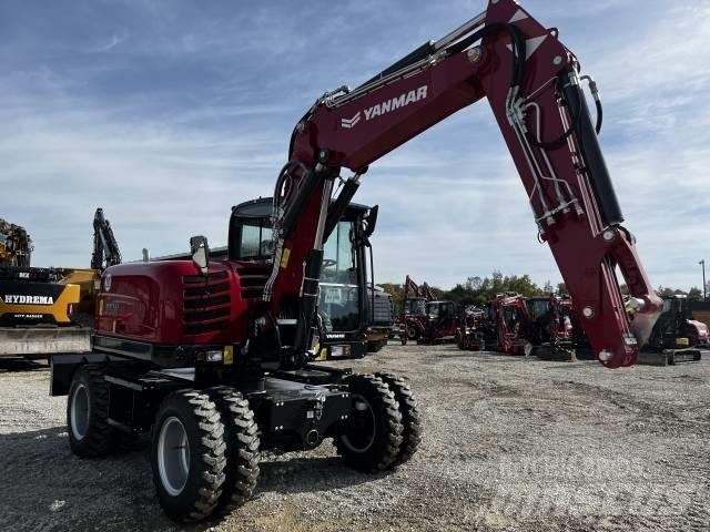 Yanmar B 95W Kolesové rýpadlá