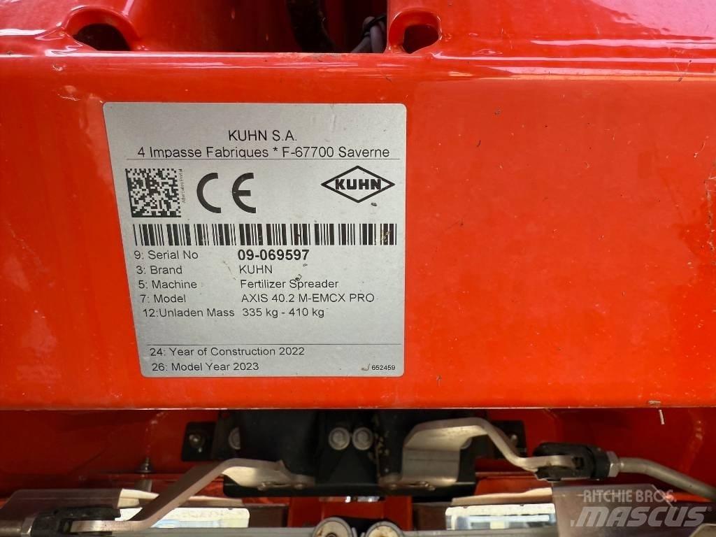 Kuhn AXIS 40.2 Aplikátory tekutých hnojív