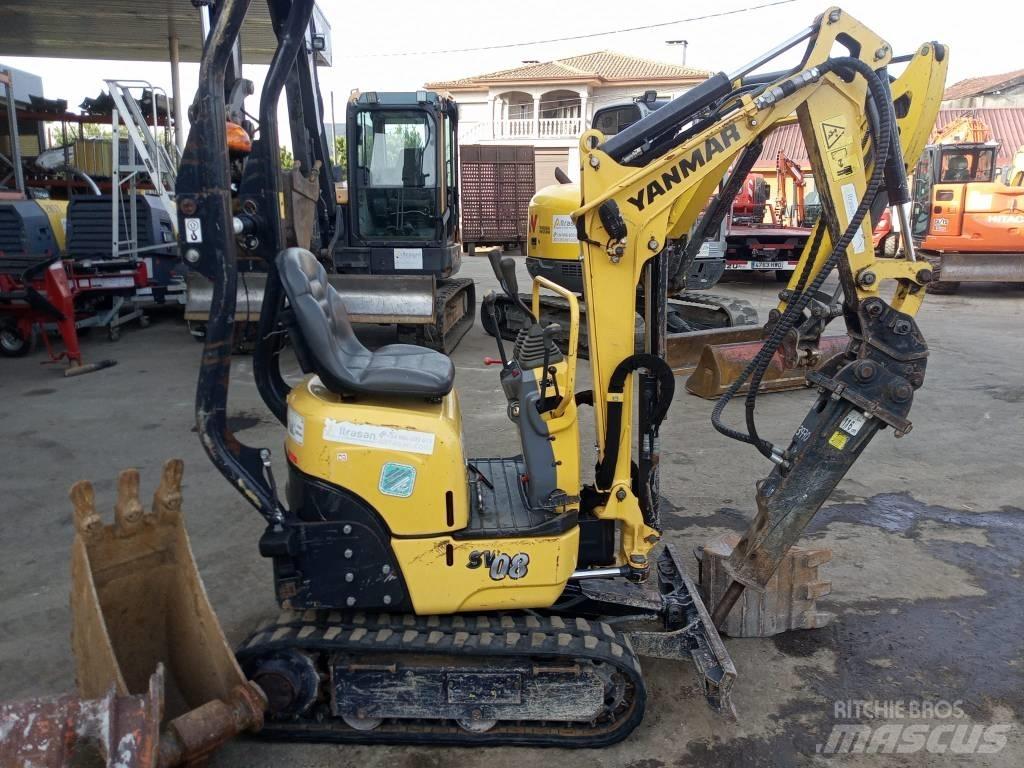 Yanmar SV08-1C Mini rýpadlá < 7t