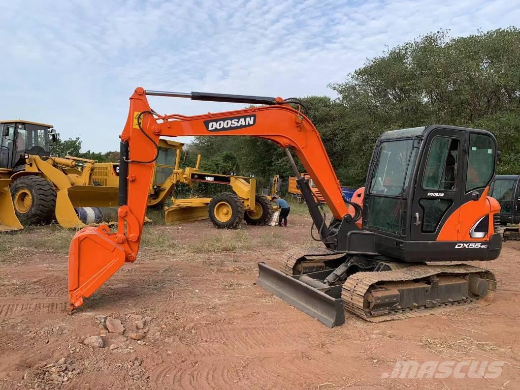 Doosan DX 55 Mini rýpadlá < 7t
