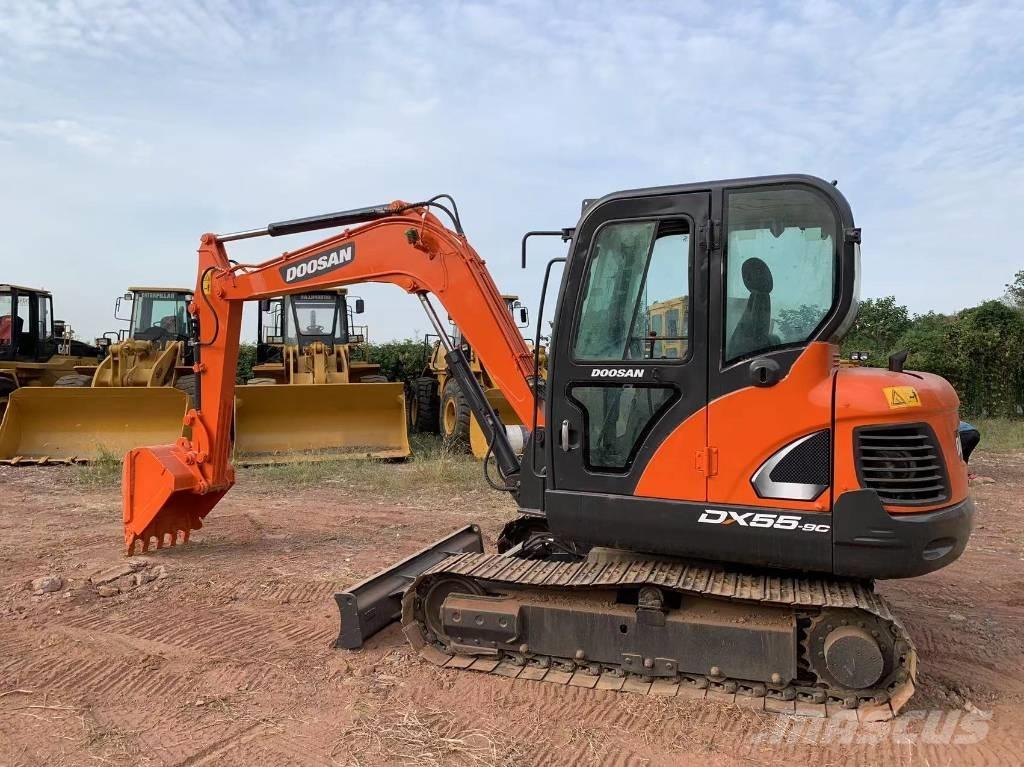 Doosan DX 55 Mini rýpadlá < 7t