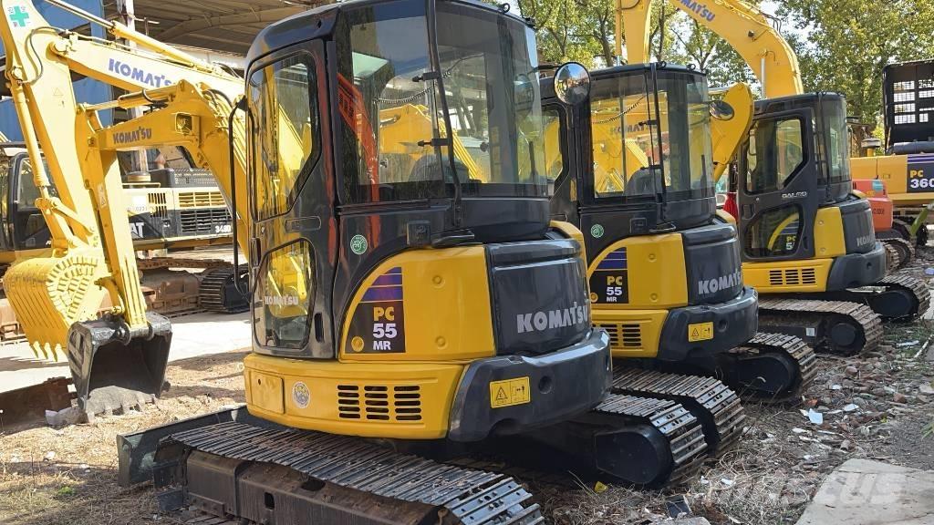 Komatsu PC 55 Pásové rýpadlá