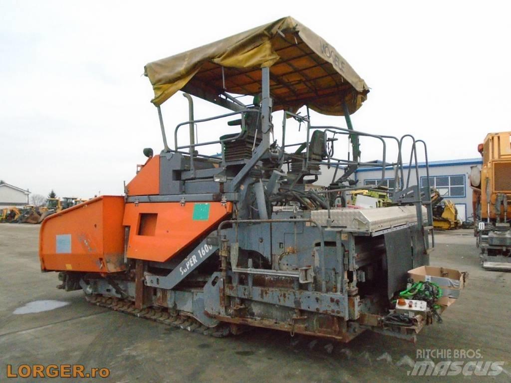 Vögele Super 1600 Finišéry