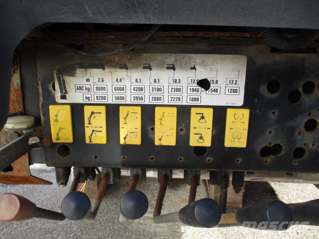 Hiab 288E P-4 Hipro Nakladacie žeriavy