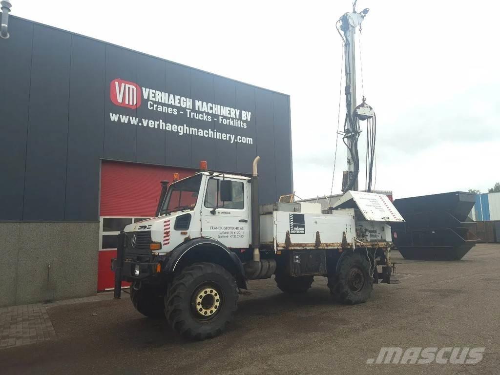 Unimog u 2150l38 Povrchové vrtné súpravy